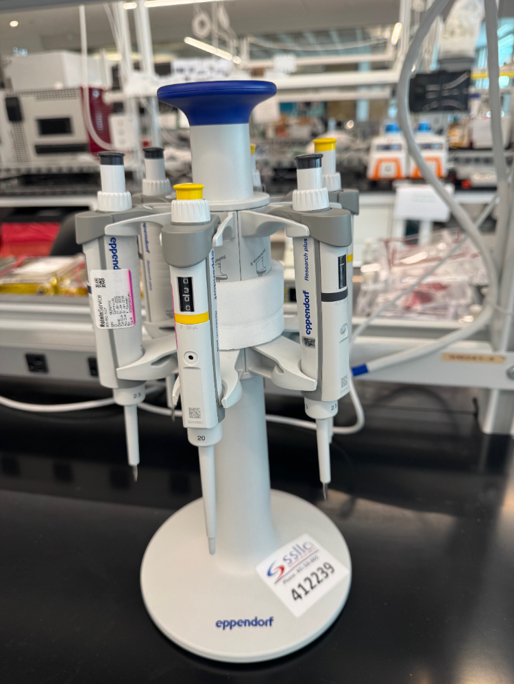 Image of Eppendorf Research Plus Single Channel Pipettes - Quantity 6